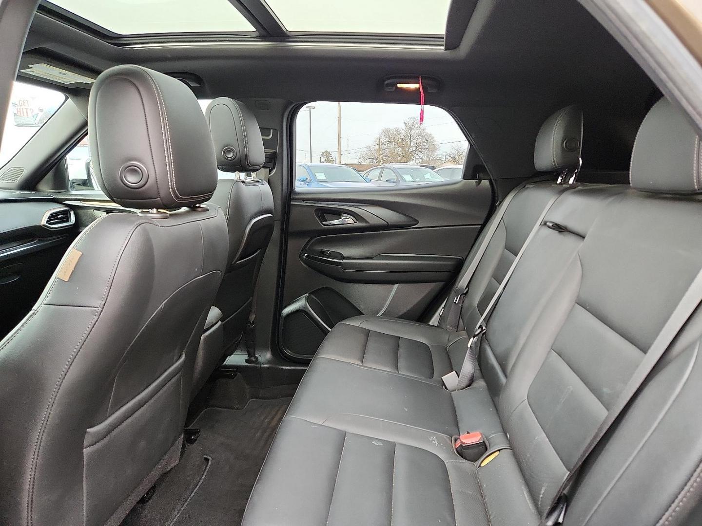 2021 BROWN Chevrolet Trailblazer FWD ACTIV (KL79MVSL4MB) with an ECOTEC 1.3L I-3 gasoline direct injection, DOHC, variable valve control, intercooled turbo, regular unleaded, engine with 155HP engine, located at 4110 Avenue Q, Lubbock, 79412, 33.556553, -101.855820 - 01/16/2026 KEY IN ENVELOPE GOD - Photo#4