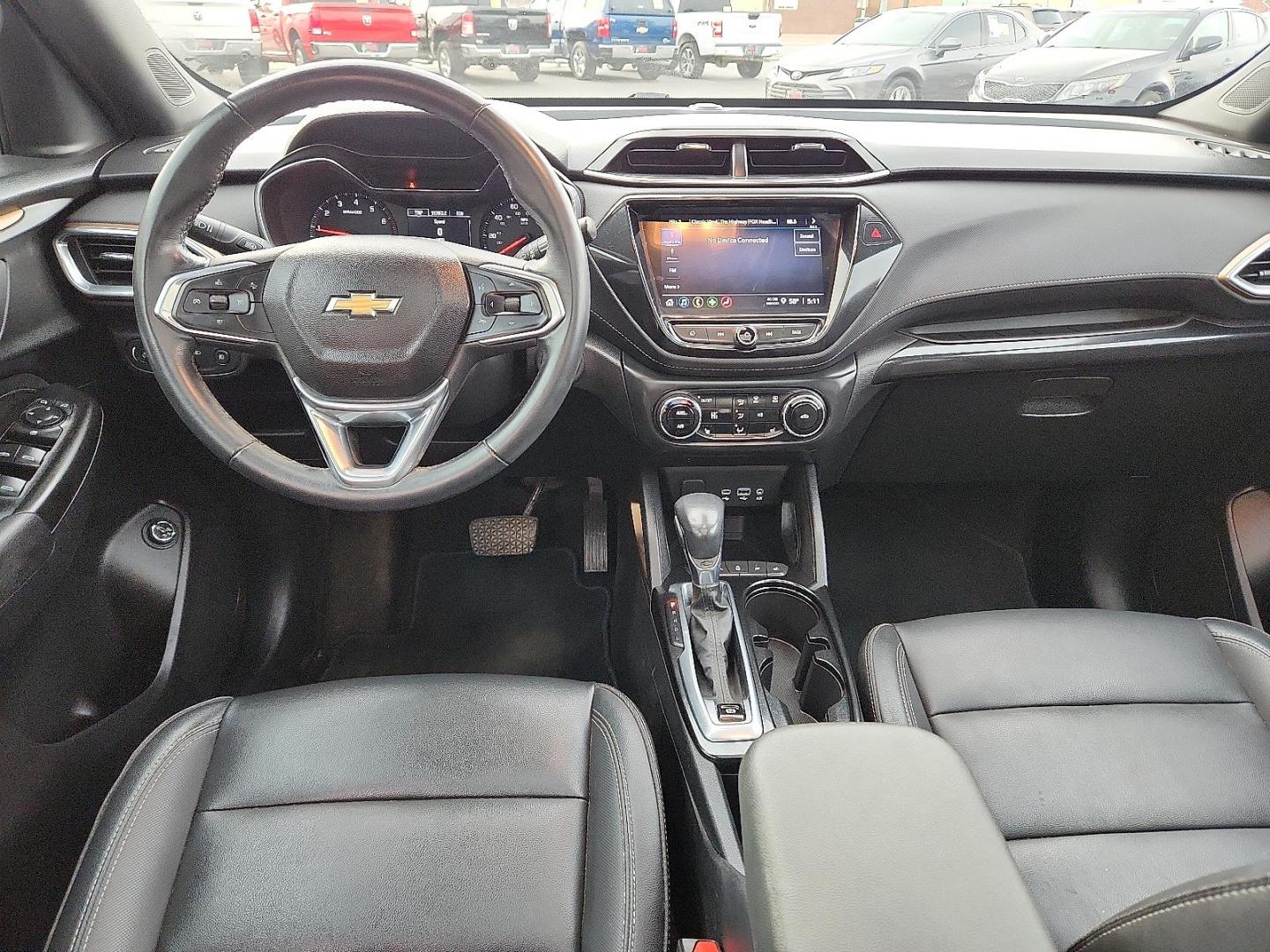 2021 BROWN Chevrolet Trailblazer FWD ACTIV (KL79MVSL4MB) with an ECOTEC 1.3L I-3 gasoline direct injection, DOHC, variable valve control, intercooled turbo, regular unleaded, engine with 155HP engine, located at 4110 Avenue Q, Lubbock, 79412, 33.556553, -101.855820 - 01/16/2026 KEY IN ENVELOPE GOD - Photo#5