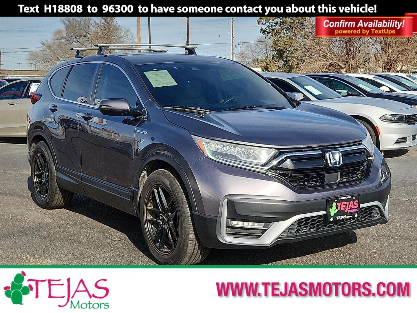 2020 GRAY /Tan Honda CR-V Hybrid EX (7FART6H57LE) with an 2L I-4 DOHC, i-VTEC variable valve control, regular unleaded, engine with 143HP engine, located at 4110 Avenue Q, Lubbock, 79412, 33.556553, -101.855820 - 01/16/2025 KEY IN ENVELOPE GOD - Photo#0