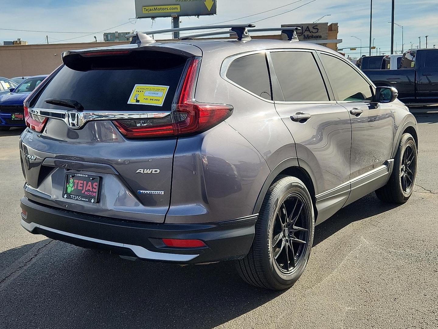 2020 GRAY /Tan Honda CR-V Hybrid EX (7FART6H57LE) with an 2L I-4 DOHC, i-VTEC variable valve control, regular unleaded, engine with 143HP engine, located at 4110 Avenue Q, Lubbock, 79412, 33.556553, -101.855820 - 01/16/2025 KEY IN ENVELOPE GOD - Photo#2