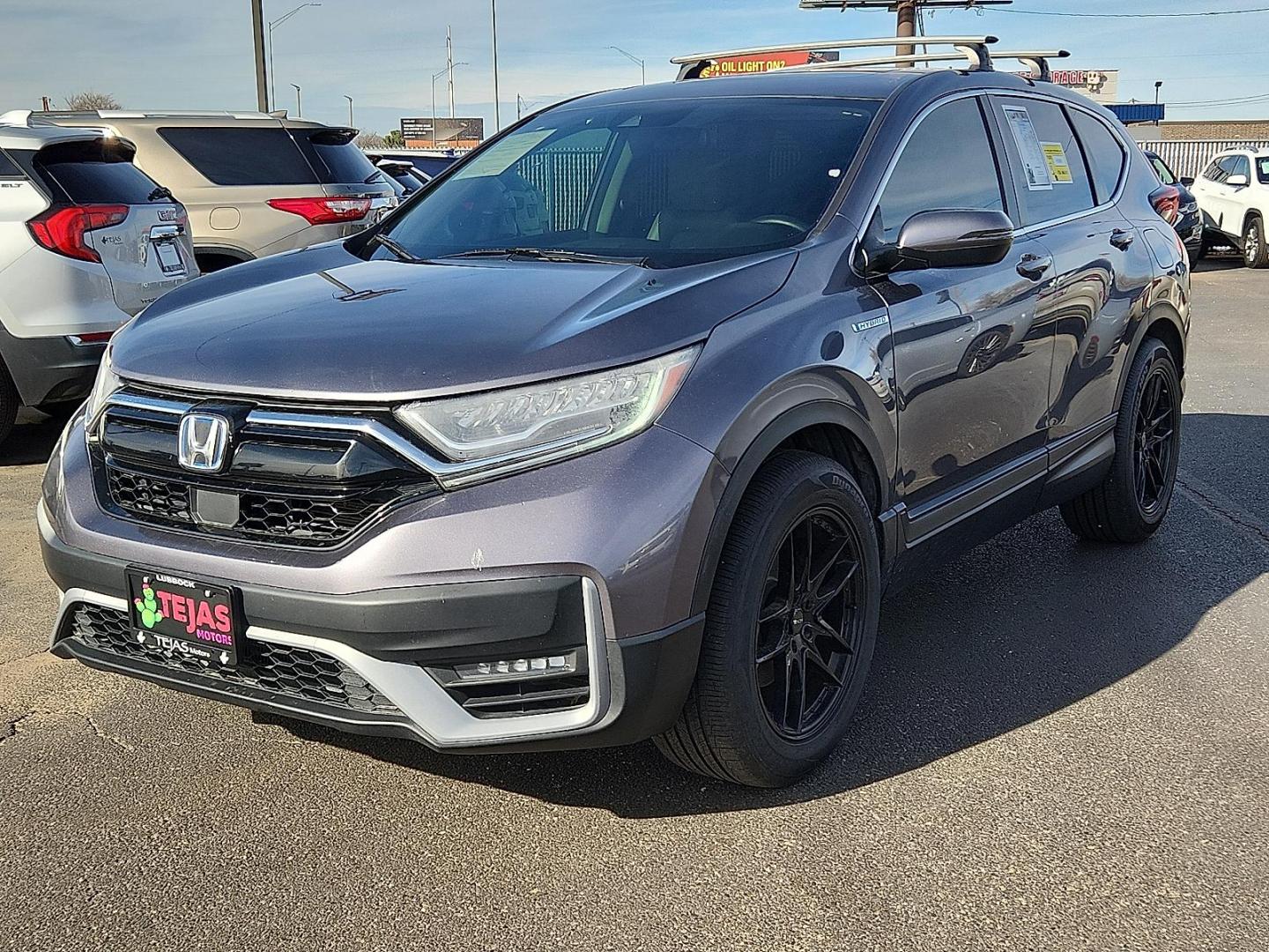 2020 GRAY /Tan Honda CR-V Hybrid EX (7FART6H57LE) with an 2L I-4 DOHC, i-VTEC variable valve control, regular unleaded, engine with 143HP engine, located at 4110 Avenue Q, Lubbock, 79412, 33.556553, -101.855820 - 01/16/2025 KEY IN ENVELOPE GOD - Photo#4