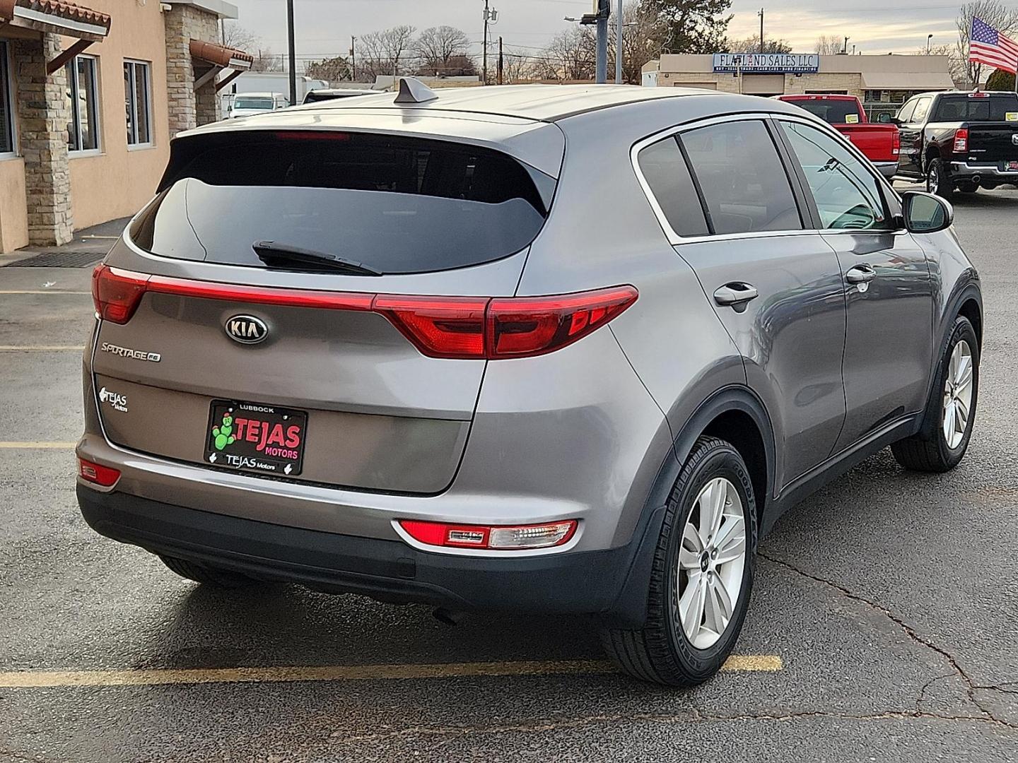 2017 SILVER Kia Sportage LX (KNDPM3AC3H7) with an Theta II 2.4L I-4 gasoline direct injection, DOHC, D-CVVT variable valve control, regular unleaded, engine with 181HP engine, located at 4110 Avenue Q, Lubbock, 79412, 33.556553, -101.855820 - 01/17/2026 KEY IN ENVELOPE GOD - Photo#1