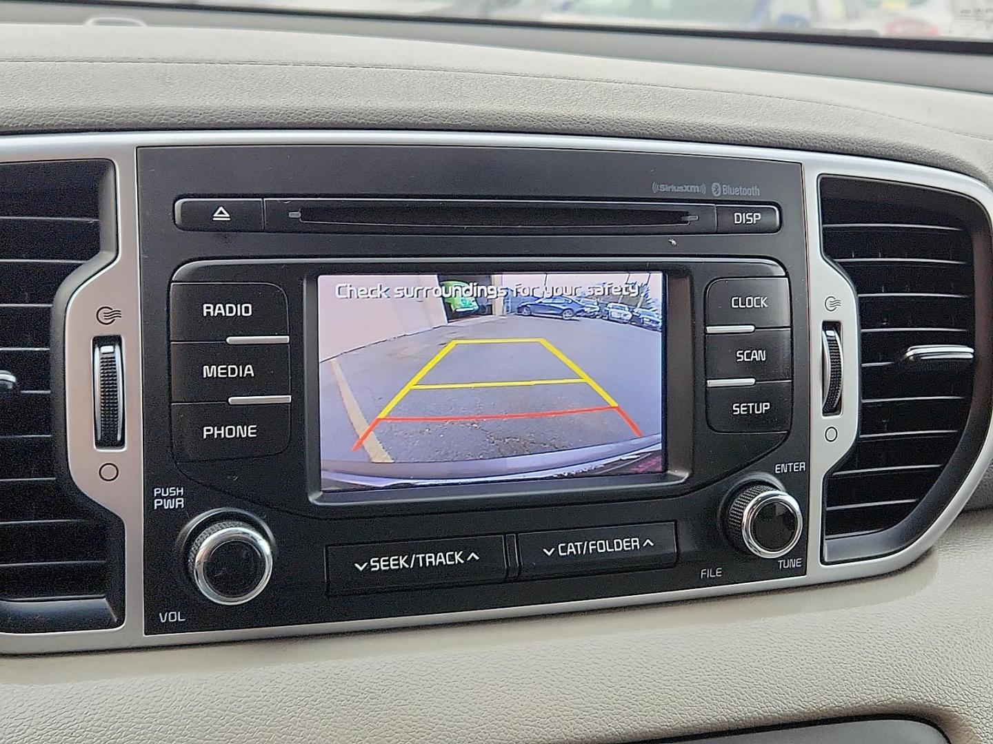 2017 SILVER Kia Sportage LX (KNDPM3AC3H7) with an Theta II 2.4L I-4 gasoline direct injection, DOHC, D-CVVT variable valve control, regular unleaded, engine with 181HP engine, located at 4110 Avenue Q, Lubbock, 79412, 33.556553, -101.855820 - 01/17/2026 KEY IN ENVELOPE GOD - Photo#7