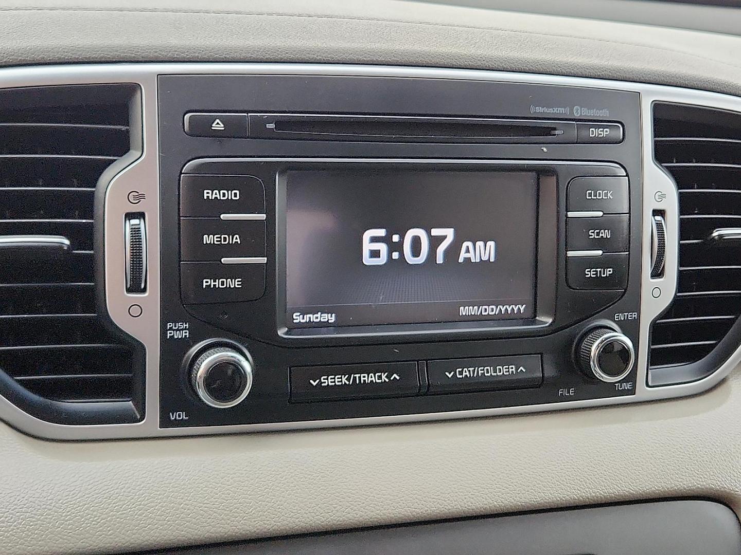 2017 SILVER Kia Sportage LX (KNDPM3AC3H7) with an Theta II 2.4L I-4 gasoline direct injection, DOHC, D-CVVT variable valve control, regular unleaded, engine with 181HP engine, located at 4110 Avenue Q, Lubbock, 79412, 33.556553, -101.855820 - 01/17/2026 KEY IN ENVELOPE GOD - Photo#8