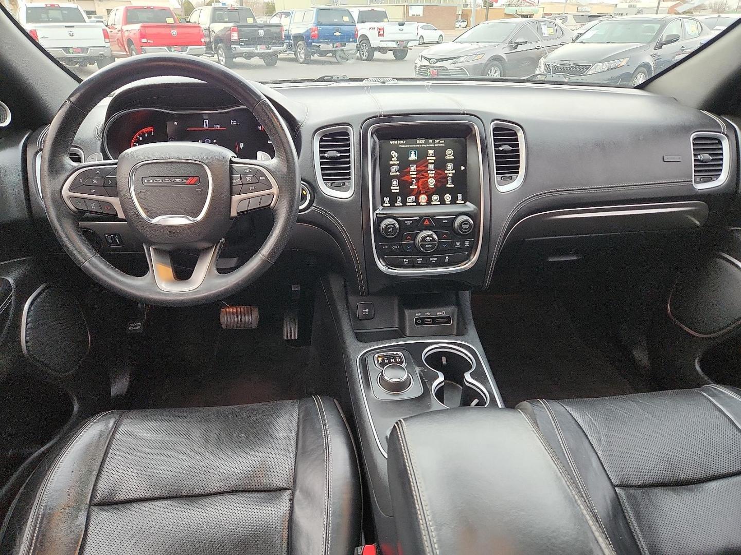 2017 BROWN Dodge Durango Citadel Anodized Platinum RWD (1C4SDHET6HC) with an HEMI 5.7L V-8 variable valve control, regular unleaded, engine with cylinder deactivation and 360HP engine, located at 4110 Avenue Q, Lubbock, 79412, 33.556553, -101.855820 - 01/20/2026 KEY IN ENVELOPE GOD - Photo#5