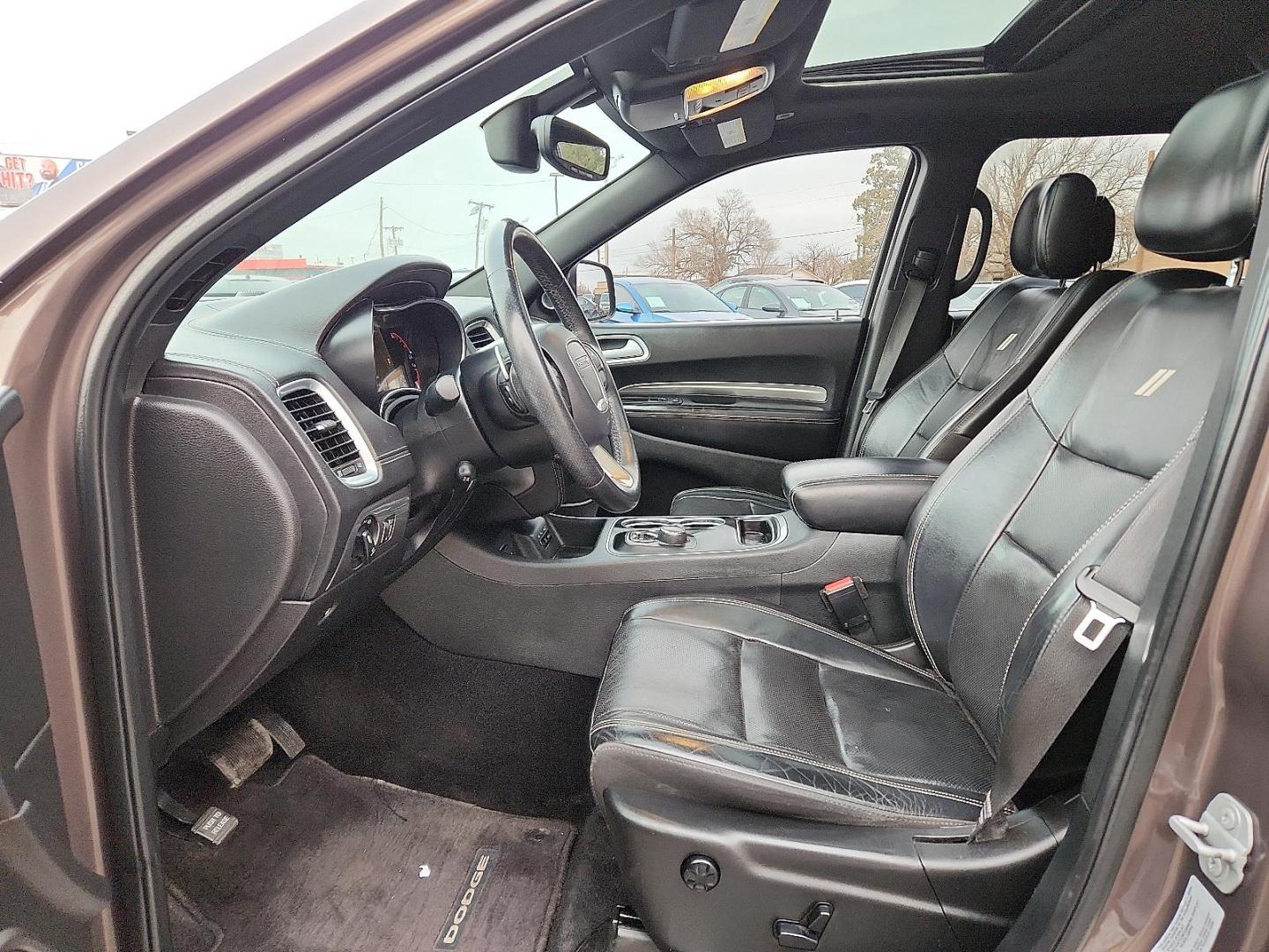 2017 BROWN Dodge Durango Citadel Anodized Platinum RWD (1C4SDHET6HC) with an HEMI 5.7L V-8 variable valve control, regular unleaded, engine with cylinder deactivation and 360HP engine, located at 4110 Avenue Q, Lubbock, 79412, 33.556553, -101.855820 - 01/20/2026 KEY IN ENVELOPE GOD - Photo#6