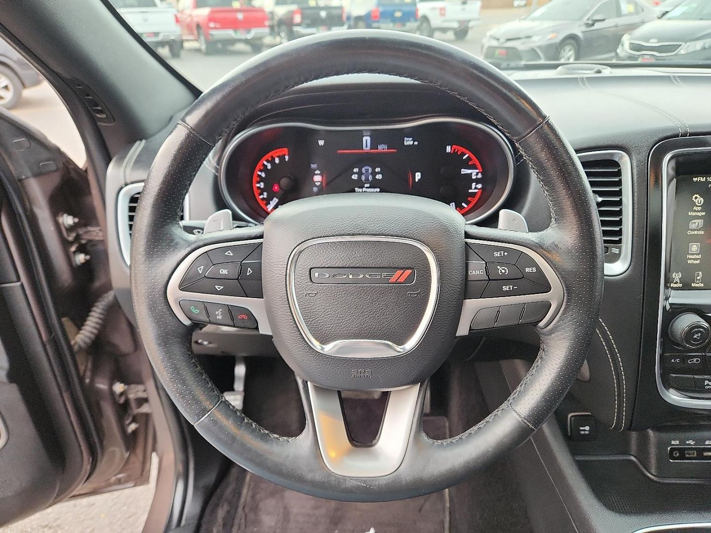 2017 BROWN Dodge Durango Citadel Anodized Platinum RWD (1C4SDHET6HC) with an HEMI 5.7L V-8 variable valve control, regular unleaded, engine with cylinder deactivation and 360HP engine, located at 4110 Avenue Q, Lubbock, 79412, 33.556553, -101.855820 - 01/20/2026 KEY IN ENVELOPE GOD - Photo#10