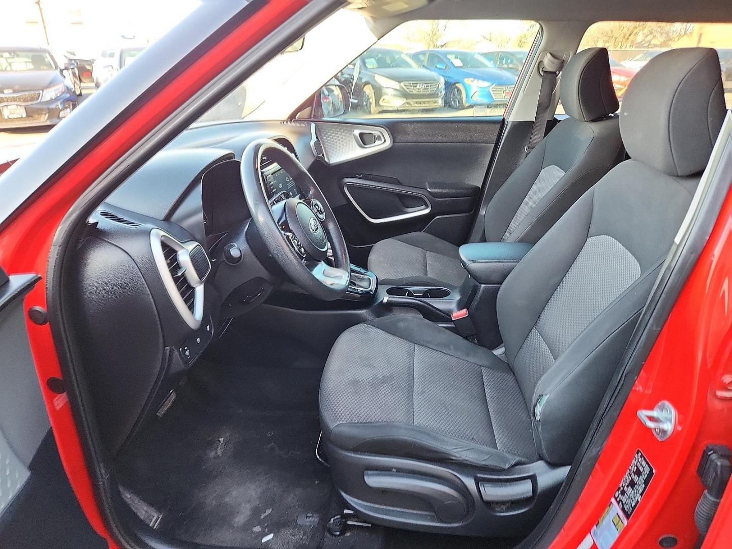 2020 RED Kia Soul LX (KNDJ23AU8L7) with an 2L I-4 DOHC, D-CVVT variable valve control, regular unleaded, engine with 147HP engine, located at 4110 Avenue Q, Lubbock, 79412, 33.556553, -101.855820 - 01/31/2026 KEY IN ENVELOPE GOD - Photo#6