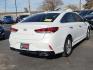 2019 WHITE /Black - CT Hyundai Sonata SEL (5NPE34AF3KH) with an 2.4L I-4 gasoline direct injection, DOHC, D-CVVT variable valve control, regular unleaded, engine with 185HP engine, located at 4110 Avenue Q, Lubbock, 79412, 33.556553, -101.855820 - 01/23/2026 KEY IN ENVELOPE GOD - Photo#2