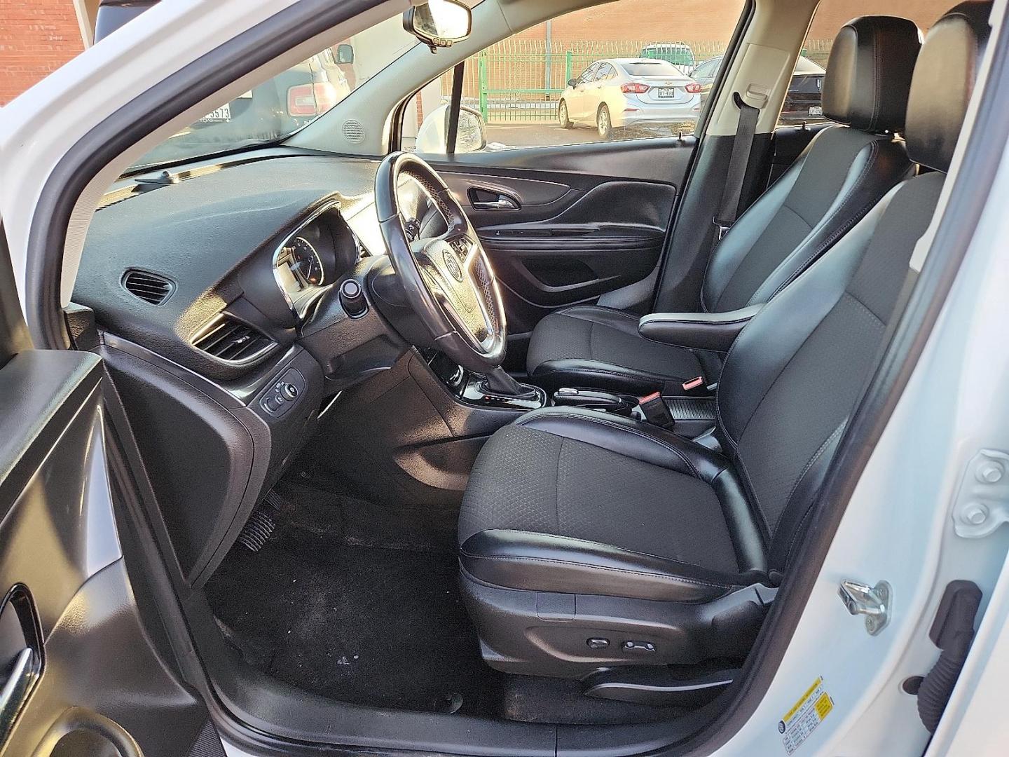 2019 WHITE Buick Encore AWD Preferred (KL4CJESBXKB) with an Ecotec 1.4L I-4 DOHC, variable valve control, intercooled turbo, regular unleaded, engine with 138HP engine, located at 4110 Avenue Q, Lubbock, 79412, 33.556553, -101.855820 - 01/23/2026 KEY IN ENVELOPE GOD - Photo#6