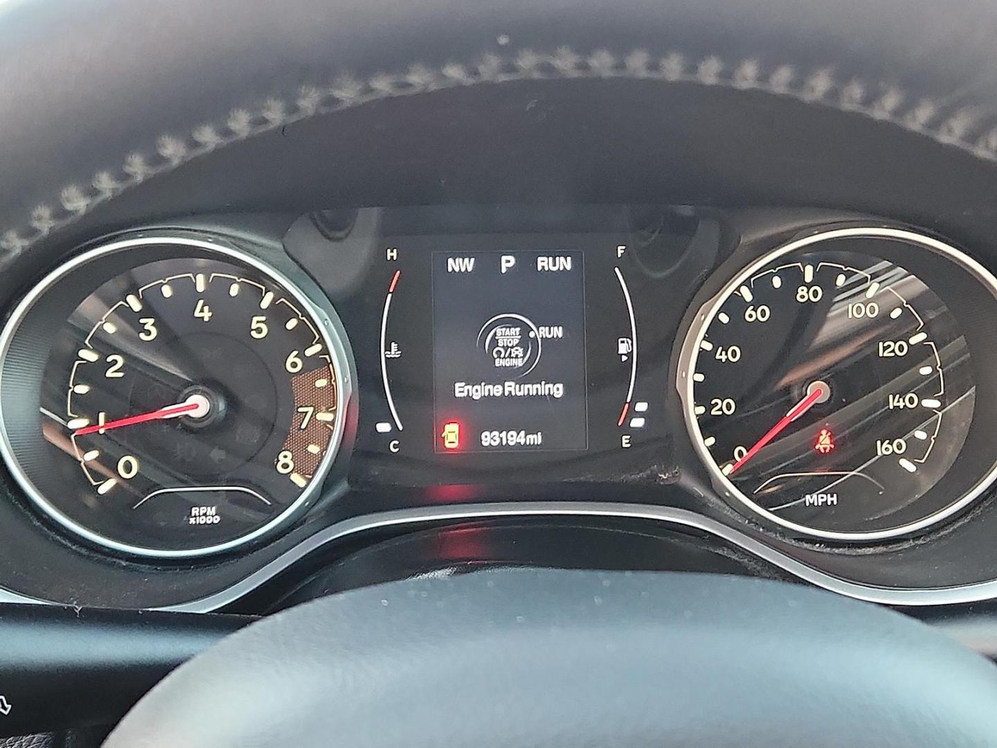 2019 BLUE Jeep Compass Altitude FWD (3C4NJCBB3KT) with an 2.4L I-4 variable valve control, regular unleaded, engine with 180HP engine, located at 4110 Avenue Q, Lubbock, 79412, 33.556553, -101.855820 - Photo#10