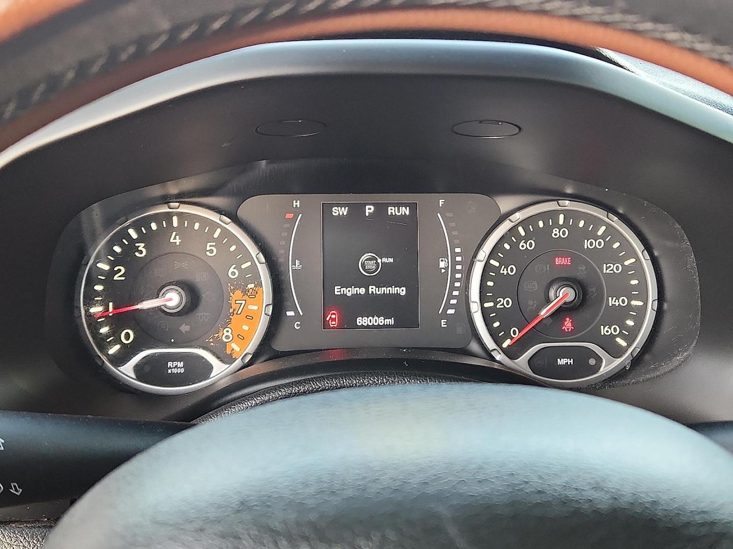 2018 Black Jeep Renegade Latitude FWD (ZACCJABB4JP) with an Tigershark MultiAir 2.4L I-4 variable valve control, regular unleaded, engine with 180HP engine, located at 4110 Avenue Q, Lubbock, 79412, 33.556553, -101.855820 - Photo#9