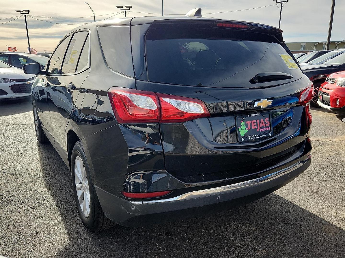 2020 BLACK /Grey Chevrolet Equinox FWD LT 1.5L Turbo (3GNAXKEV8LL) with an 1.5L I-4 gasoline direct injection, DOHC, VVT variable valve control, intercooled turbo, regular unleaded, engine with 170HP engine, located at 4110 Avenue Q, Lubbock, 79412, 33.556553, -101.855820 - 01/23/2026 KEY IN ENVELOPE GOD - Photo#2