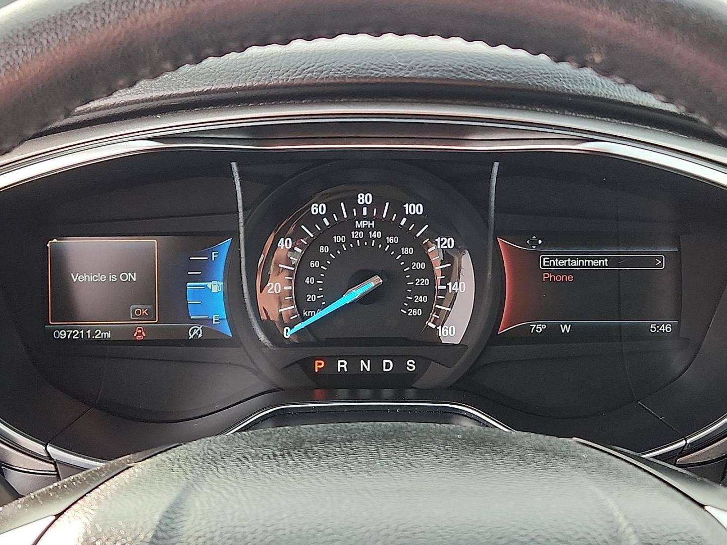 2018 BLUE Ford Fusion SE (3FA6P0HD9JR) with an EcoBoost 1.5L I-4 gasoline direct injection, DOHC, Ti-VCT variable valve control, intercooled turbo, regular unleaded, engine with 181HP engine, located at 4110 Avenue Q, Lubbock, 79412, 33.556553, -101.855820 - 02/11/2026 KEY IN ENVELOPE GOD - Photo#9