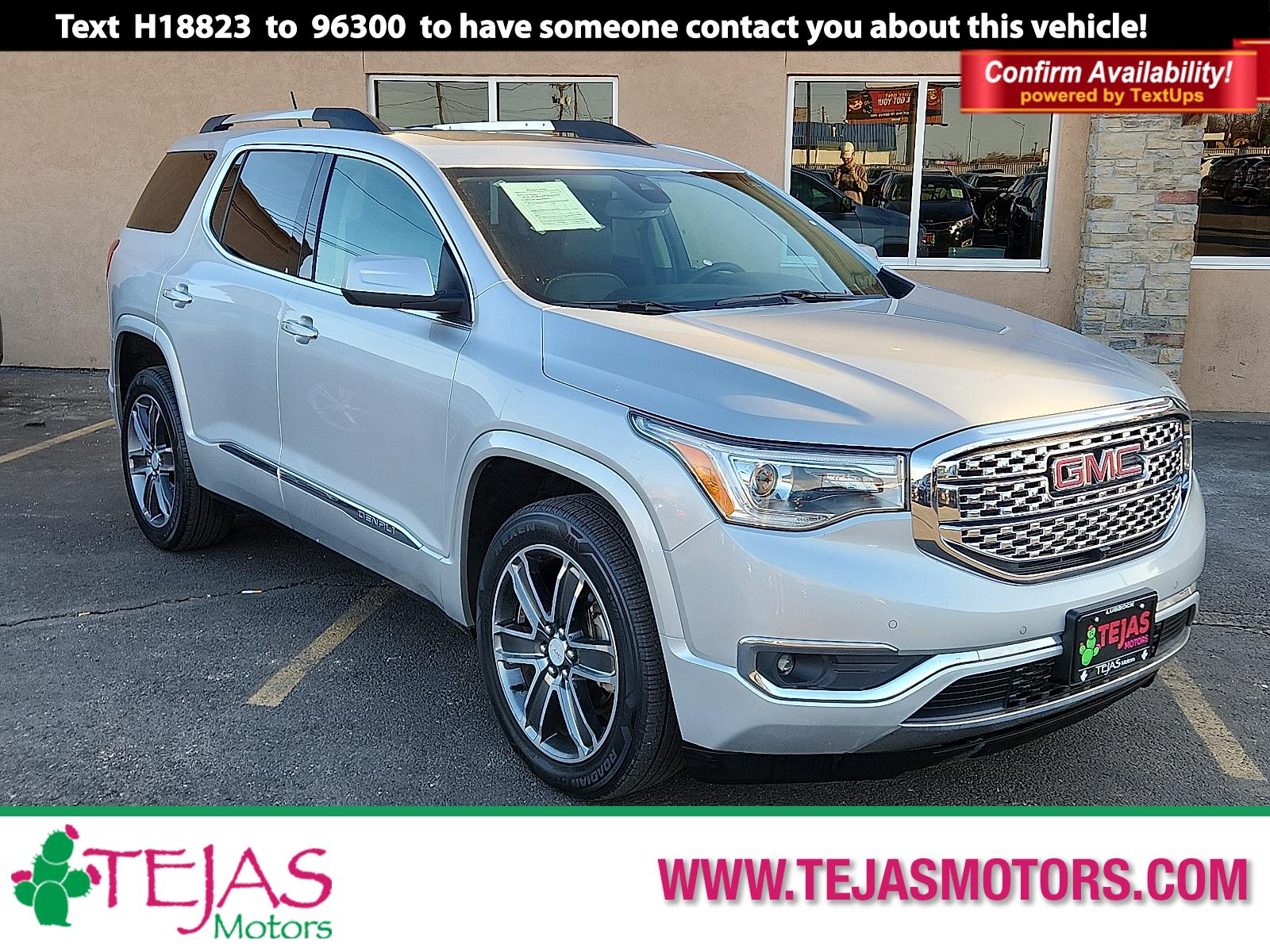 photo of 2017 GMC Acadia Denali