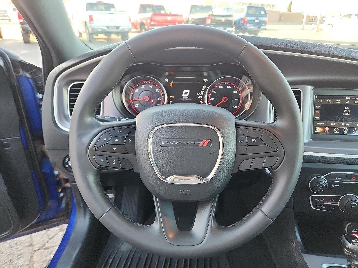 2019 BLUE Dodge Charger SXT RWD (2C3CDXBG2KH) with an Pentastar 3.6L V-6 DOHC, variable valve control, regular unleaded, engine with 292HP engine, located at 4110 Avenue Q, Lubbock, 79412, 33.556553, -101.855820 - 02/10/2026 KEY IN ENVELOPE GOD - Photo#10
