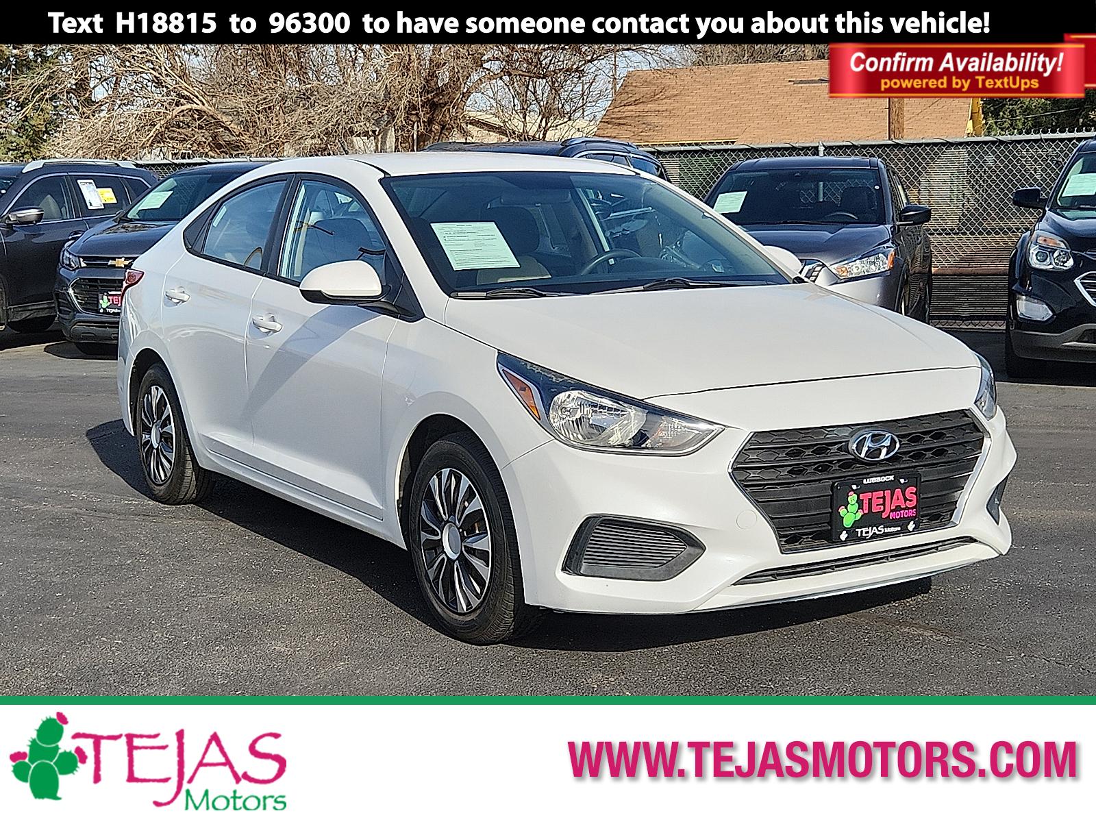 photo of 2020 Hyundai Accent SE | SEL