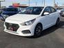 2020 WHITE /Tan Hyundai Accent SE (3KPC24A69LE) with an Smartstream 1.6L I-4 port/direct injection, DOHC, CVVT variable valve control, regular unleaded, engine with 120HP engine, located at 4110 Avenue Q, Lubbock, 79412, 33.556553, -101.855820 - 02/24/2026 KEY IN ENVELOPE GOD - Photo#4