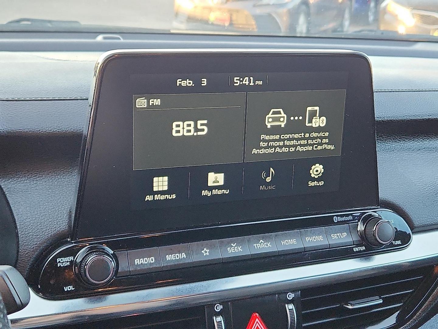 2020 Fire Orange - DRG /Black - WK Kia Forte GT-Line (3KPF34AD8LE) with an 2L I-4 DOHC, D-CVVT variable valve control, regular unleaded, engine with 147HP engine, located at 4110 Avenue Q, Lubbock, 79412, 33.556553, -101.855820 - Photo#8