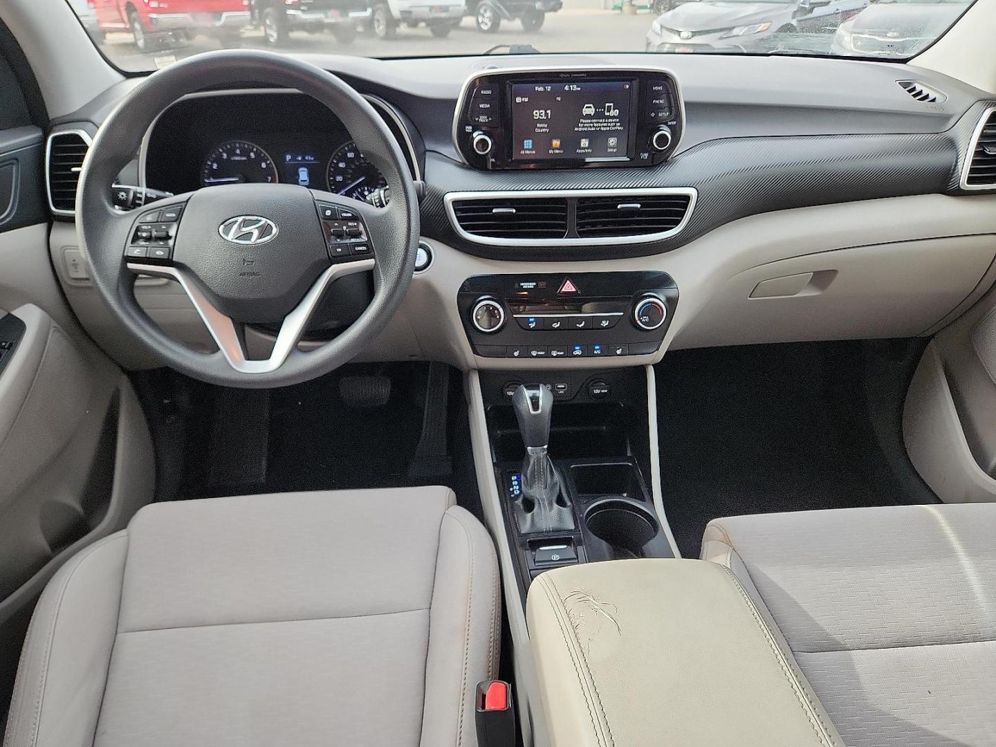 2020 SILVER Hyundai Tucson Value (KM8J3CA45LU) with an Nu 2L I-4 gasoline direct injection, DOHC, D-CVVT variable valve control, regular unleaded, engine with 161HP engine, located at 4110 Avenue Q, Lubbock, 79412, 33.556553, -101.855820 - 02/10/2026 KEY IN ENVELOPE GOD - Photo#5