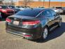 2018 BLACK Kia Optima EX (5XXGU4L39JG) with an Theta II 2.4L I-4 gasoline direct injection, DOHC, CVVT variable valve control, regular unleaded, engine with 185HP engine, located at 4110 Avenue Q, Lubbock, 79412, 33.556553, -101.855820 - 02/24/2026 KEY IN ENVELOPE GOD - Photo#1