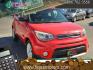 2017 RED Kia Soul + (KNDJP3A51H7) with an 2L I-4 gasoline direct injection, DOHC, variable valve control, regular unleaded, engine with 161HP engine, located at 4110 Avenue Q, Lubbock, 79412, 33.556553, -101.855820 - 02/11/2026 KEY IN ENVELOPE GOD- Photo#0