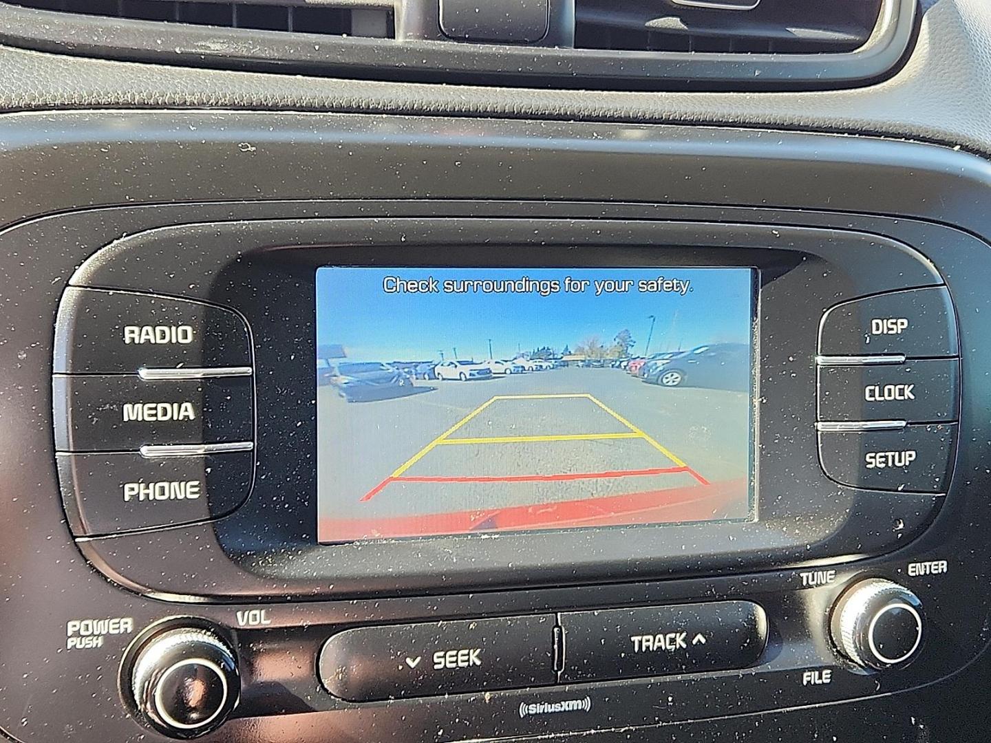 2017 RED Kia Soul + (KNDJP3A51H7) with an 2L I-4 gasoline direct injection, DOHC, variable valve control, regular unleaded, engine with 161HP engine, located at 4110 Avenue Q, Lubbock, 79412, 33.556553, -101.855820 - Photo#7