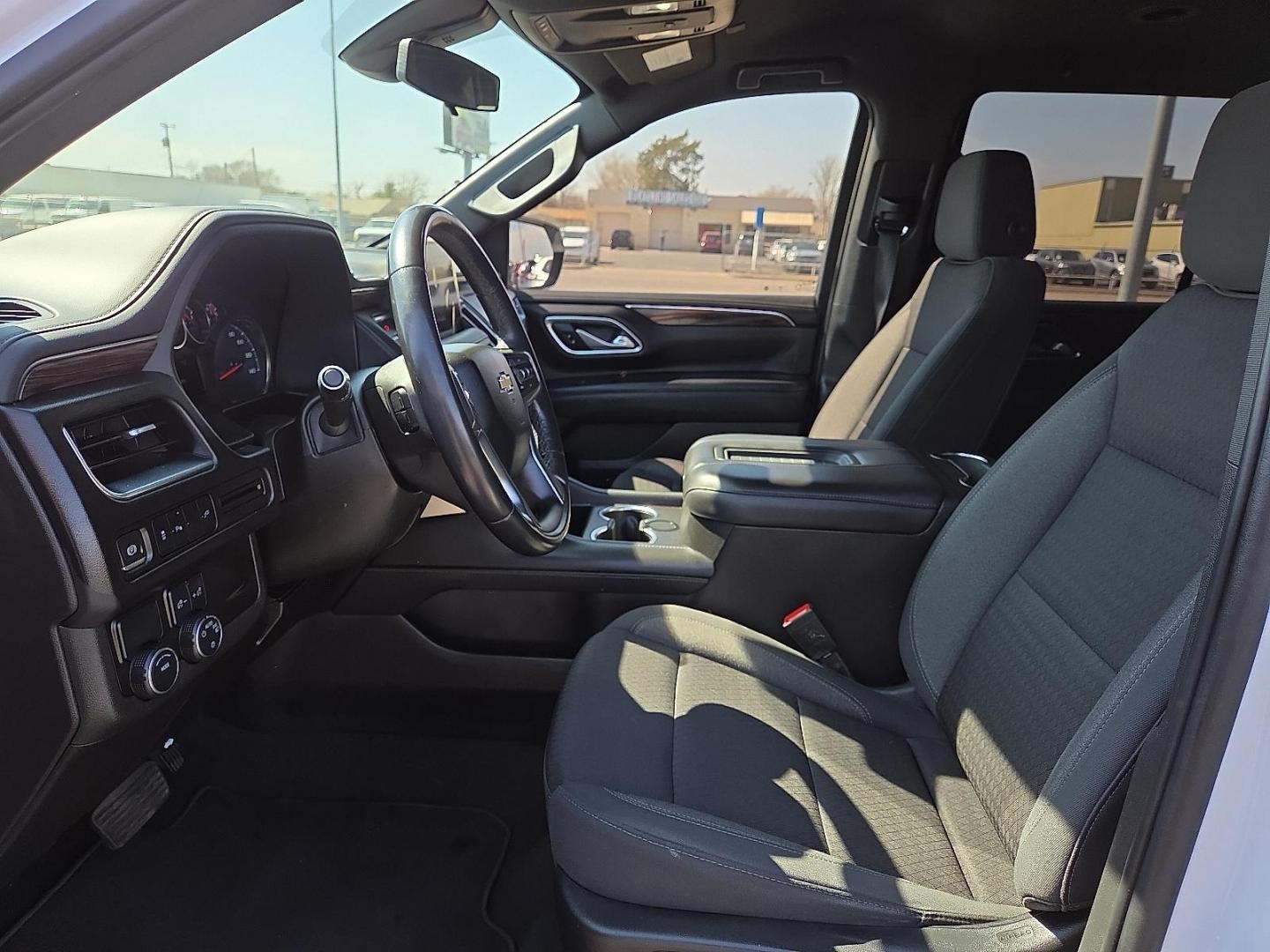 2021 Summit White - GAZ /Jet Black - H0U Chevrolet Tahoe 2WD LS (1GNSCMKD1MR) with an Remote Start engine, located at 4110 Avenue Q, Lubbock, 79412, 33.556553, -101.855820 - 02/14/2026 KEY IN ENVELOPE GOD - Photo#9