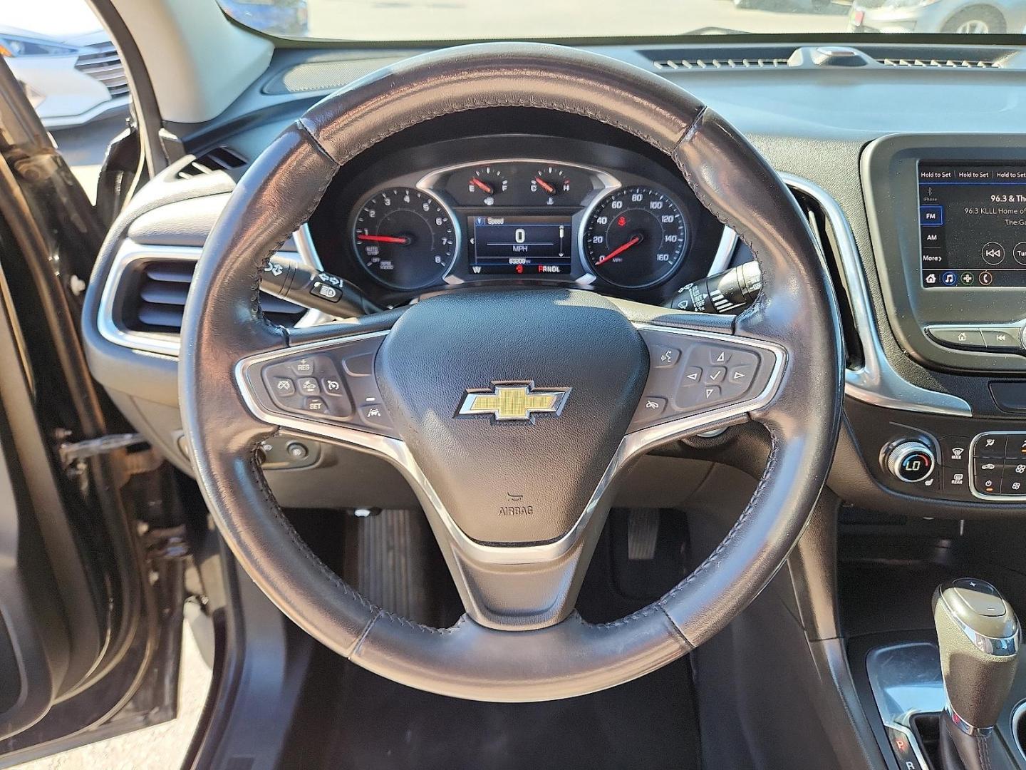 2021 BLACK Chevrolet Equinox FWD 2FL (3GNAXJEV3ML) with an 1.5L I-4 gasoline direct injection, DOHC, VVT variable valve control, intercooled turbo, regular unleaded, engine with 170HP engine, located at 4110 Avenue Q, Lubbock, 79412, 33.556553, -101.855820 - Photo#10