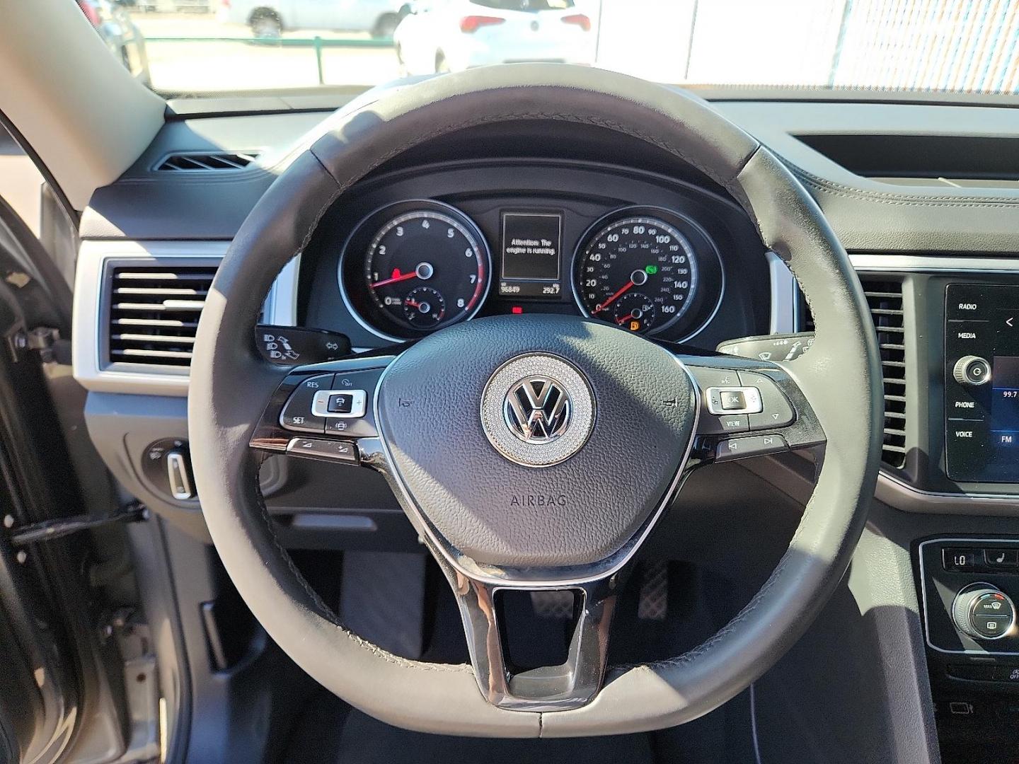 2019 GRAY Volkswagen Atlas 3.6L V6 SE w/Technology (1V2WR2CA2KC) with an 3.6L V-6 gasoline direct injection, DOHC, variable valve control, regular unleaded, engine with 276HP engine, located at 4110 Avenue Q, Lubbock, 79412, 33.556553, -101.855820 - 02/24/2026 KEY IS ENVELOPE GOD - Photo#10