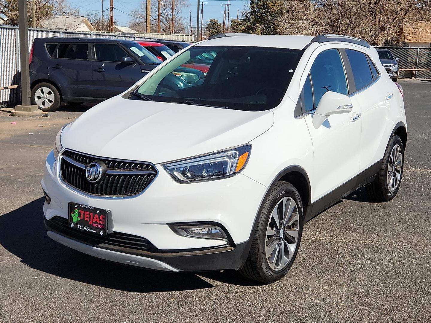 2020 WHITE Buick Encore FWD Essence (KL4CJCSB1LB) with an ECOTEC 1.4L I-4 DOHC, variable valve control, intercooled turbo, regular unleaded, engine with 138HP engine, located at 4110 Avenue Q, Lubbock, 79412, 33.556553, -101.855820 - 02/24/2026 KEY IN ENVELOPE GOD - Photo#3