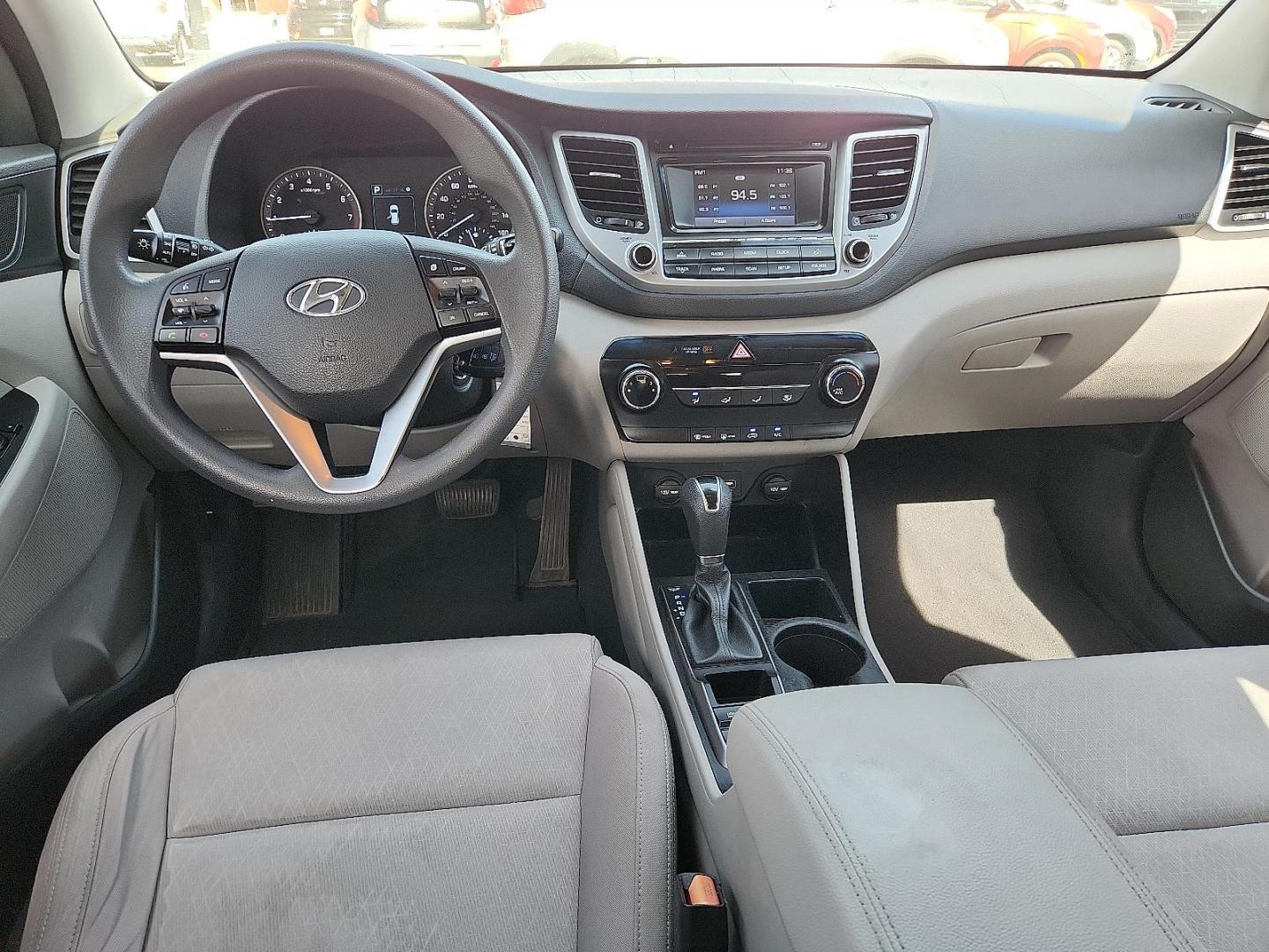 2016 SILVER /Gray - TGG Hyundai Tucson SE (KM8J33A46GU) with an Nu 2L I-4 gasoline direct injection, DOHC, variable valve control, regular unleaded, engine with 164HP engine, located at 4110 Avenue Q, Lubbock, 79412, 33.556553, -101.855820 - 02/24/2026 KEY IN ENVELOPE GOD - Photo#8