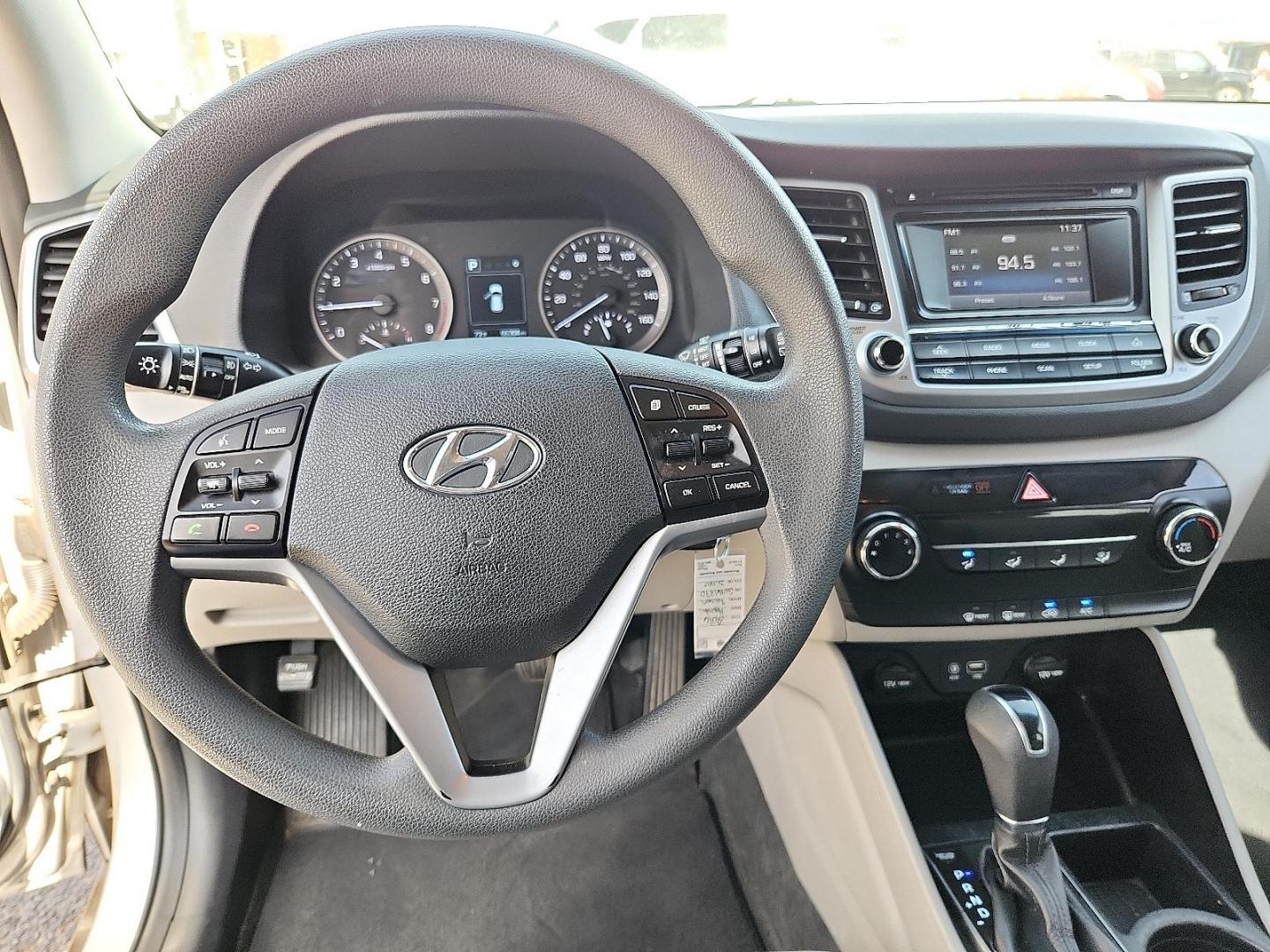 2016 SILVER /Gray - TGG Hyundai Tucson SE (KM8J33A46GU) with an Nu 2L I-4 gasoline direct injection, DOHC, variable valve control, regular unleaded, engine with 164HP engine, located at 4110 Avenue Q, Lubbock, 79412, 33.556553, -101.855820 - 02/24/2026 KEY IN ENVELOPE GOD - Photo#11