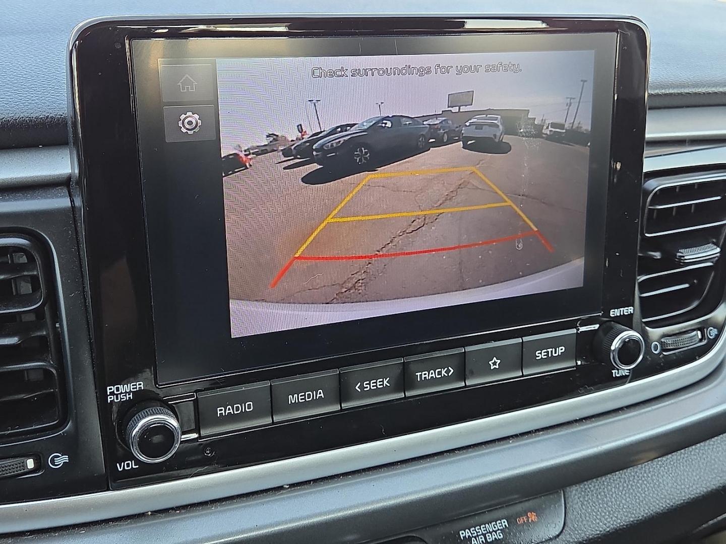 2022 Silky Silver - 4SS /Black - WK Kia Rio S (3KPA24ADXNE) with an Gamma-II 1.6L I-4 DOHC, variable valve control, regular unleaded, engine with 120HP engine, located at 4110 Avenue Q, Lubbock, 79412, 33.556553, -101.855820 - Photo#11