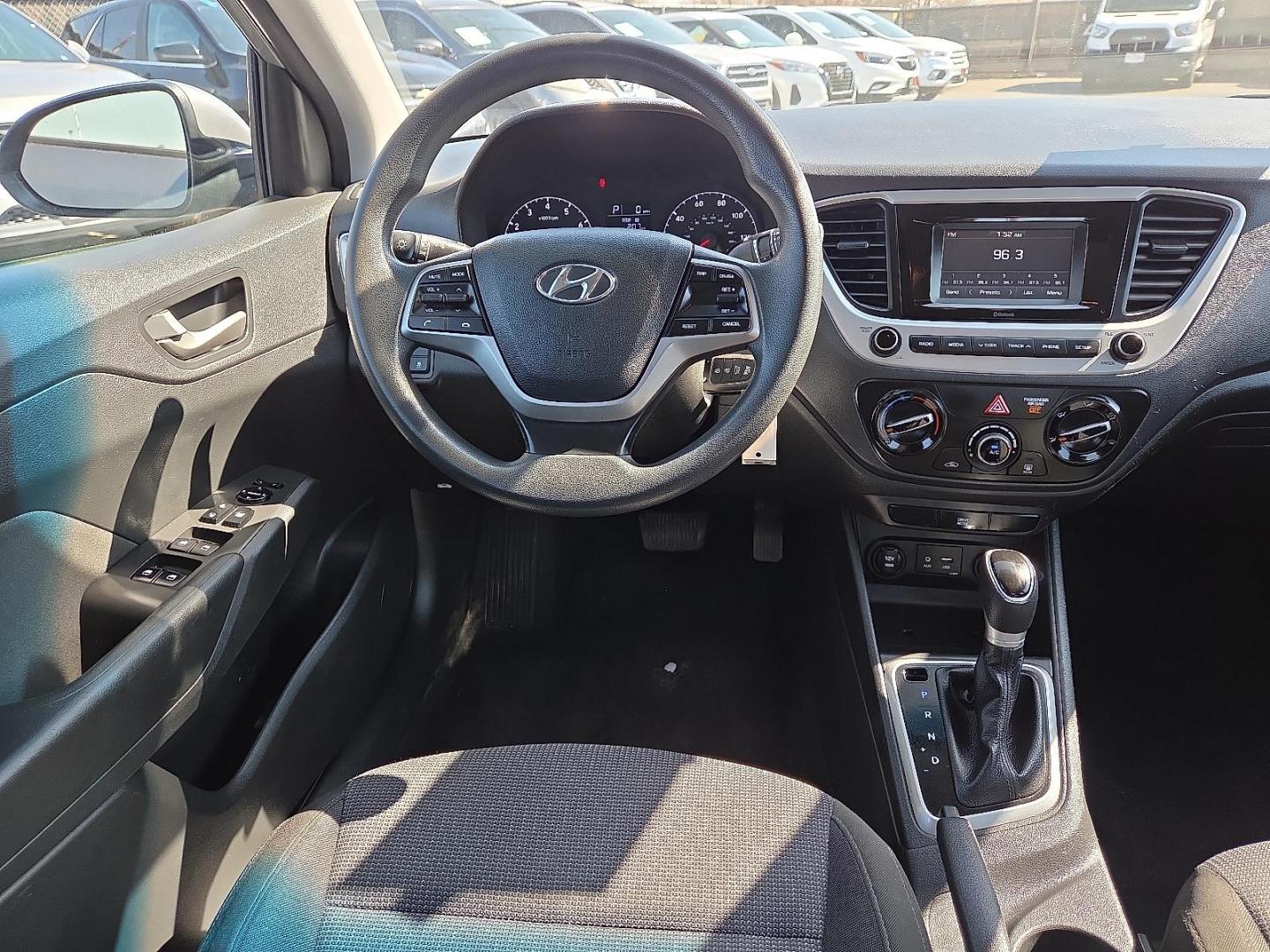 2021 Forge Gray - KLG /Black - TRY Hyundai Accent SE (3KPC24A63ME) with an Smartstream 1.6L I-4 port/direct injection, DOHC, CVVT variable valve control, regular unleaded, engine with 120HP engine, located at 4110 Avenue Q, Lubbock, 79412, 33.556553, -101.855820 - Photo#8