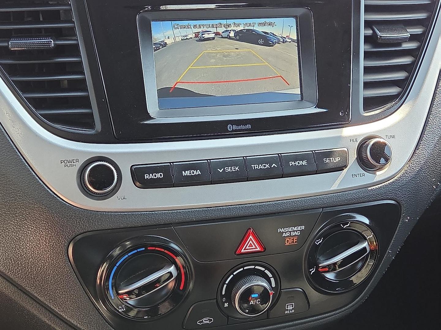 2021 Forge Gray - KLG /Black - TRY Hyundai Accent SE (3KPC24A63ME) with an Smartstream 1.6L I-4 port/direct injection, DOHC, CVVT variable valve control, regular unleaded, engine with 120HP engine, located at 4110 Avenue Q, Lubbock, 79412, 33.556553, -101.855820 - Photo#11