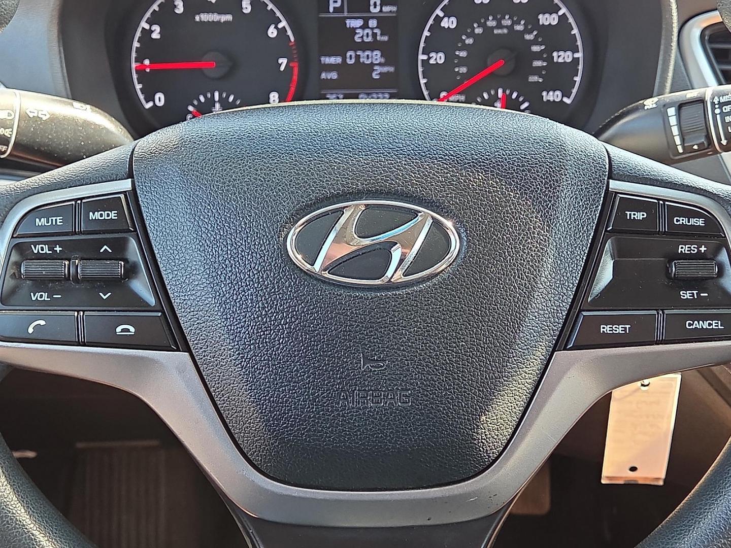 2021 Forge Gray - KLG /Black - TRY Hyundai Accent SE (3KPC24A63ME) with an Smartstream 1.6L I-4 port/direct injection, DOHC, CVVT variable valve control, regular unleaded, engine with 120HP engine, located at 4110 Avenue Q, Lubbock, 79412, 33.556553, -101.855820 - Photo#12