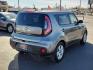 2018 GRAY Kia Soul (KNDJN2A25J7) with an Gamma 1.6L I-4 gasoline direct injection, DOHC, D-CVVT variable valve control, regular unleaded, engine with 130HP engine, located at 4110 Avenue Q, Lubbock, 79412, 33.556553, -101.855820 - Photo#1