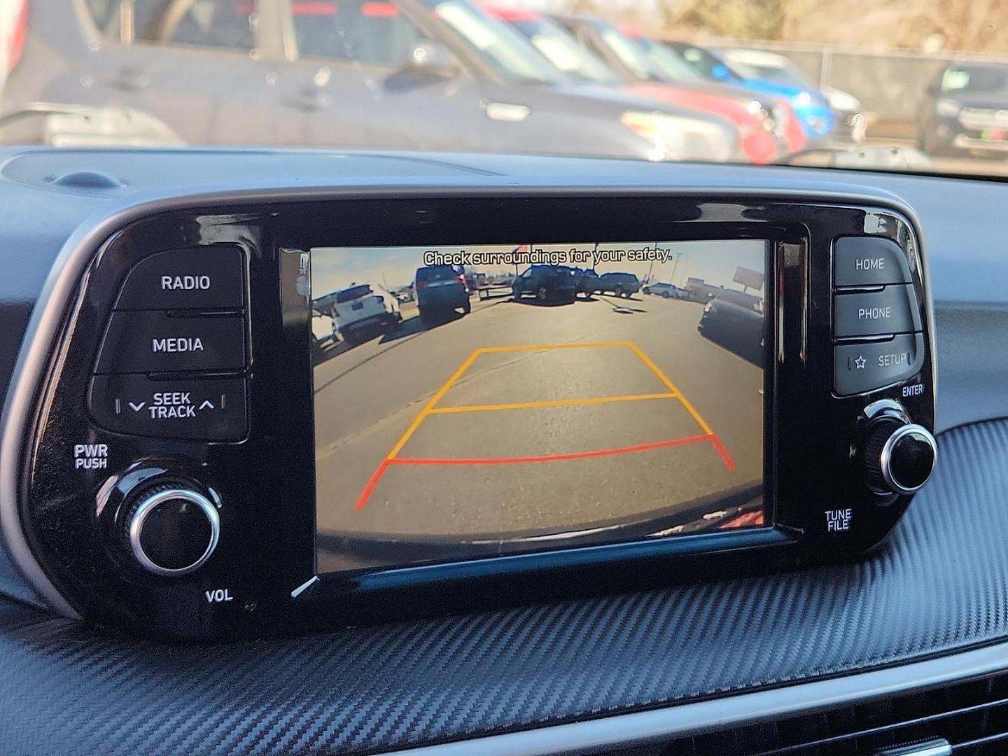 2020 BLACK Hyundai Tucson SE (KM8J23A48LU) with an Nu 2L I-4 gasoline direct injection, DOHC, D-CVVT variable valve control, regular unleaded, engine with 161HP engine, located at 4110 Avenue Q, Lubbock, 79412, 33.556553, -101.855820 - Photo#7