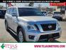 2019 SILVER Nissan Armada SV (JN8AY2ND1K9) with an Endurance 5.6L V-8 gasoline direct injection, DOHC, variable valve control, regular unleaded, engine with 390HP engine, located at 4110 Avenue Q, Lubbock, 79412, 33.556553, -101.855820 - Photo#0