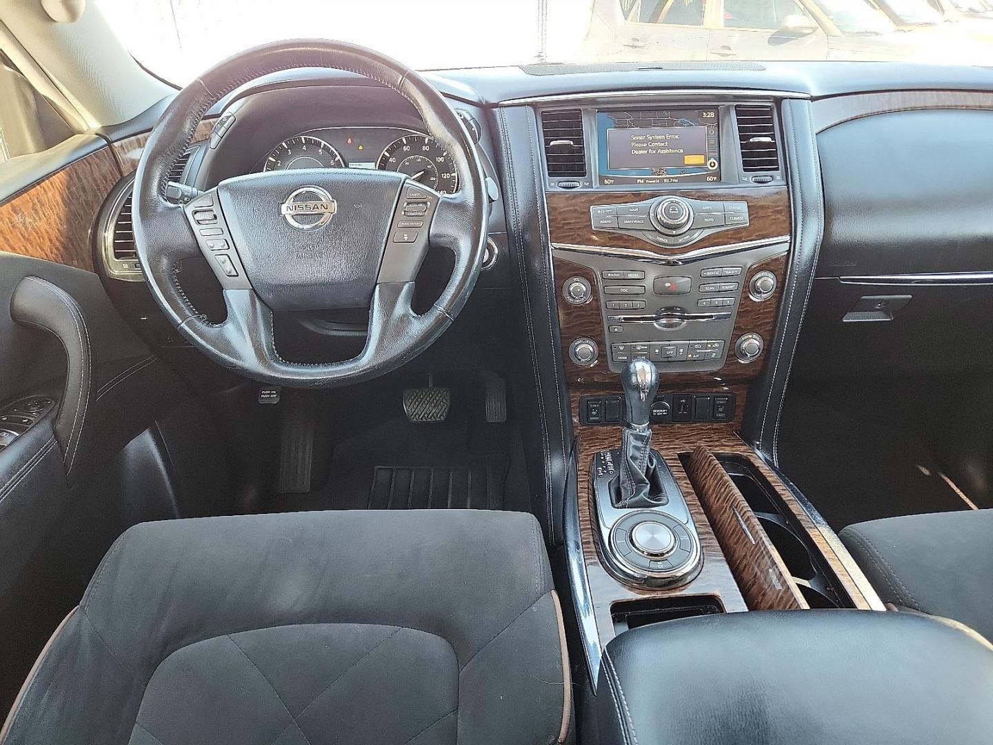 2019 SILVER Nissan Armada SV (JN8AY2ND1K9) with an Endurance 5.6L V-8 gasoline direct injection, DOHC, variable valve control, regular unleaded, engine with 390HP engine, located at 4110 Avenue Q, Lubbock, 79412, 33.556553, -101.855820 - Photo#5