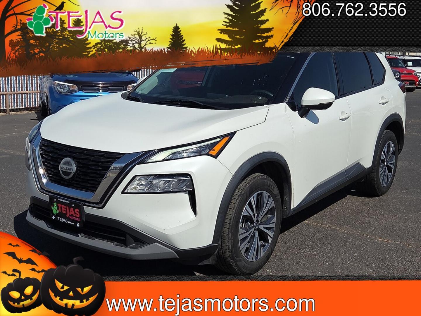 2021 Pearl White Tricoat - QAB /Charcoal - G Nissan Rogue SV Intelligent AWD (5N1AT3BB3MC) with an 2.5L I-4 gasoline direct injection, DOHC, variable valve control, regular unleaded, engine with 181HP engine, located at 4110 Avenue Q, Lubbock, 79412, 33.556553, -101.855820 - 03/04/2026 KEY IN ENVELOPE GOD- Photo#4
