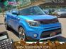 2018 Mysterious Blue - AAP /Black - EQ Kia Soul + (KNDJP3A59J7) with an 2L I-4 gasoline direct injection, DOHC, D-CVVT variable valve control, regular unleaded, engine with 161HP engine, located at 4110 Avenue Q, Lubbock, 79412, 33.556553, -101.855820- Photo#0