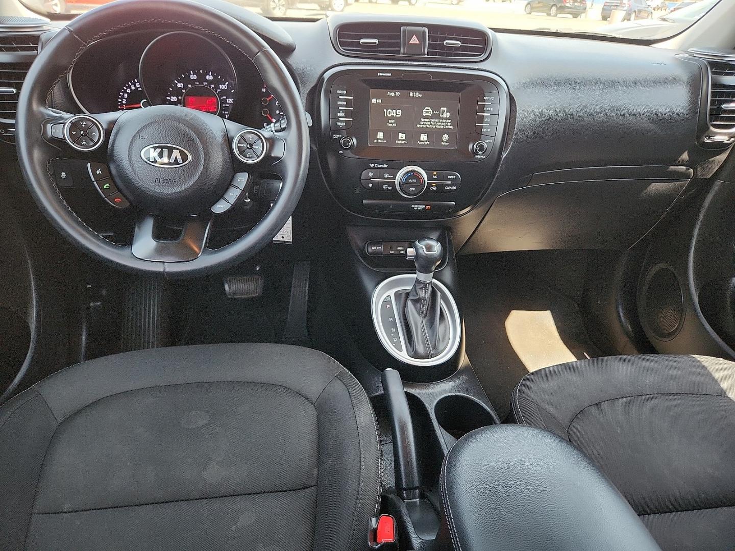 2018 Mysterious Blue - AAP /Black - EQ Kia Soul + (KNDJP3A59J7) with an 2L I-4 gasoline direct injection, DOHC, D-CVVT variable valve control, regular unleaded, engine with 161HP engine, located at 4110 Avenue Q, Lubbock, 79412, 33.556553, -101.855820- Photo#6