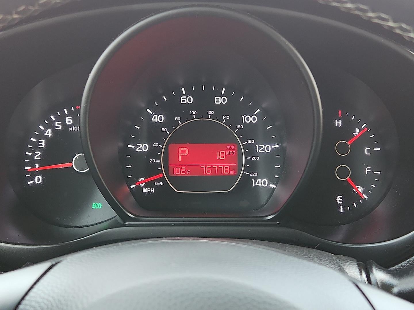 2018 Mysterious Blue - AAP /Black - EQ Kia Soul + (KNDJP3A59J7) with an 2L I-4 gasoline direct injection, DOHC, D-CVVT variable valve control, regular unleaded, engine with 161HP engine, located at 4110 Avenue Q, Lubbock, 79412, 33.556553, -101.855820- Photo#9