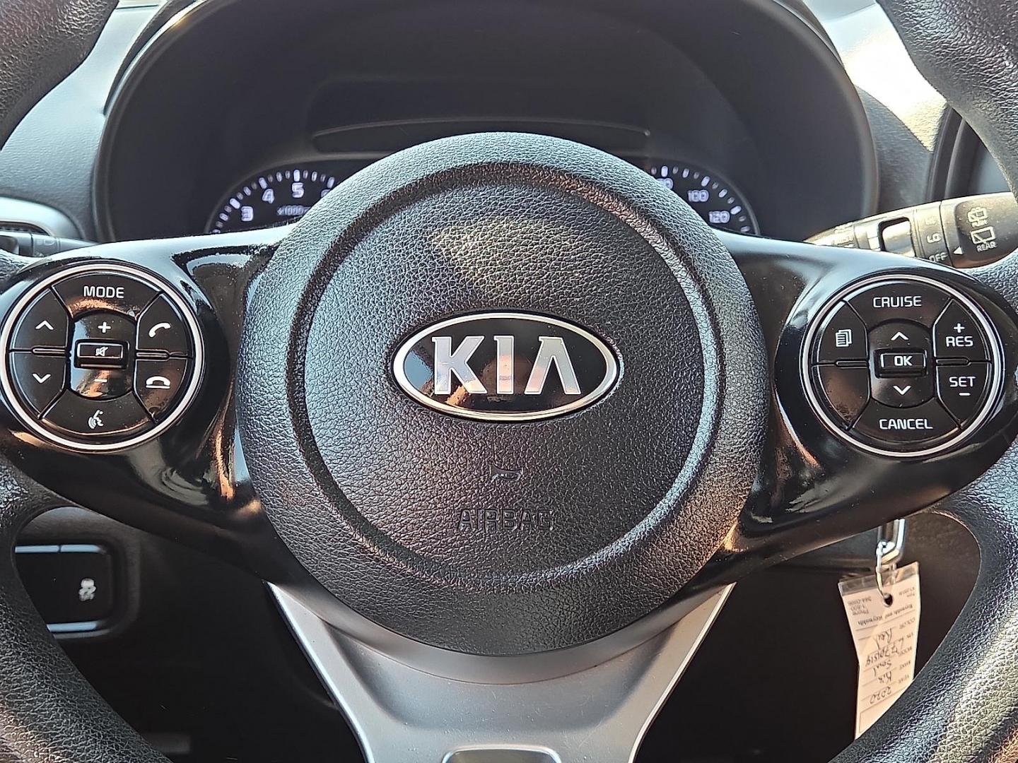 2020 Inferno Red - AJR /Black/Gray - GDM Kia Soul LX (KNDJ23AU7L7) with an 2L I-4 DOHC, D-CVVT variable valve control, regular unleaded, engine with 147HP engine, located at 4110 Avenue Q, Lubbock, 79412, 33.556553, -101.855820 - 03/10/2026 KEY IN ENVELOPE GOD - Photo#12