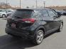 2021 Super Black - KH3 /Charcoal - G Nissan Kicks S Xtronic CVT (3N1CP5BV5ML) with an 1.6L I-4 DOHC, CVTCS variable valve control, regular unleaded, engine with 122HP engine, located at 4110 Avenue Q, Lubbock, 79412, 33.556553, -101.855820 - 03/12/2026 key in envelope god - Photo#2