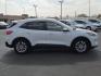 2020 Star White Metallic Tri-Coat - AZ /Dark Earth Gray - 4H Ford Escape SE (1FMCU0G62LU) with an EcoBoost 1.5L I-3 port/direct injection, DOHC, Ti-VCT variable valve control, intercooled turbo, premium unleaded, engine with 181HP engine, located at 4110 Avenue Q, Lubbock, 79412, 33.556553, -101.855820 - Photo#1