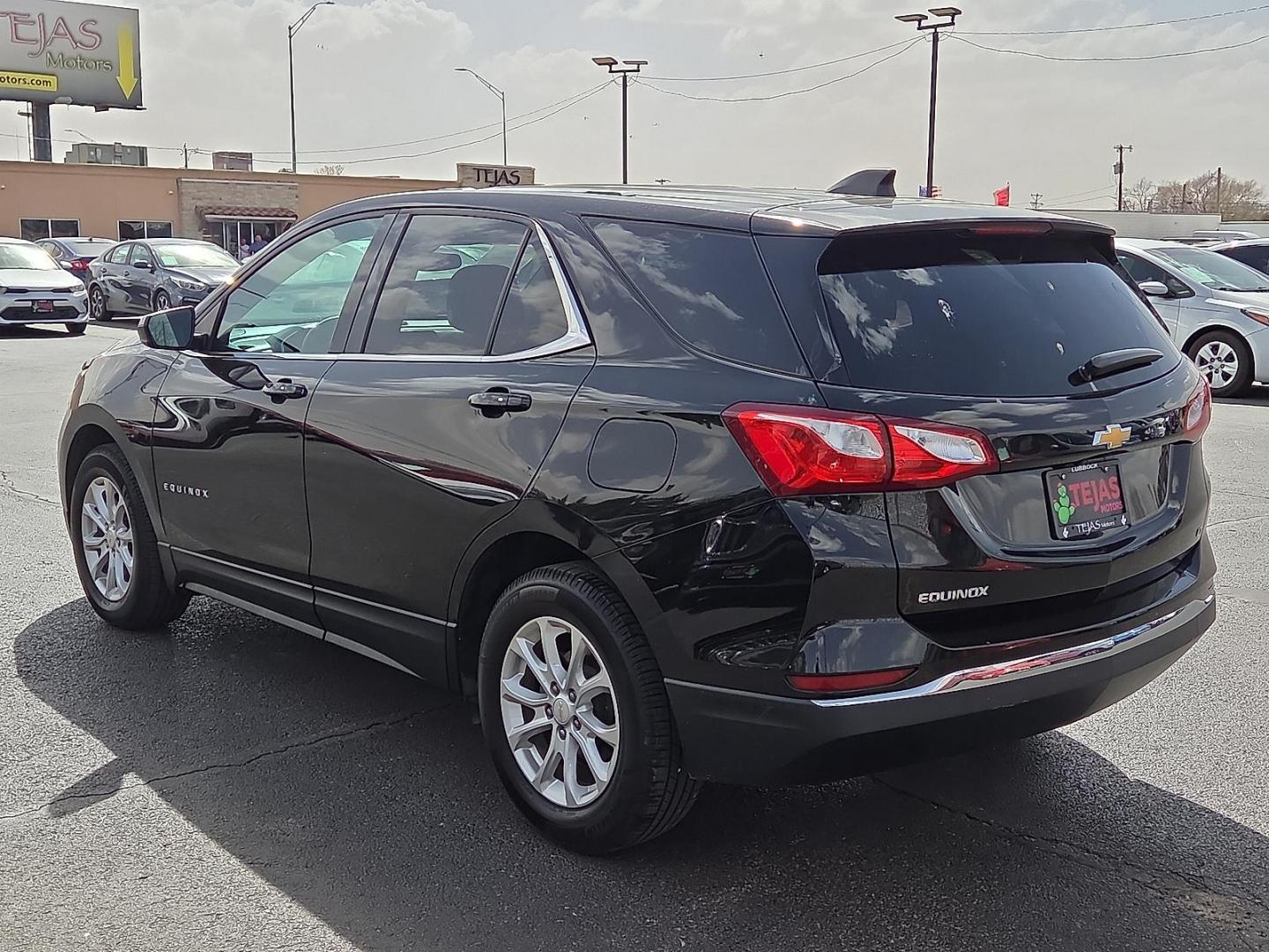 2018 Mosaic Black Metallic - GB8 /Jet Black - H1T Chevrolet Equinox LT (2GNAXJEV0J6) with an 1.5L I-4 gasoline direct injection, DOHC, VVT variable valve control, intercooled turbo, regular unleaded, engine with 170HP engine, located at 4110 Avenue Q, Lubbock, 79412, 33.556553, -101.855820 - 03/10/2026 KEY IN ENVELOPE GOD - Photo#3