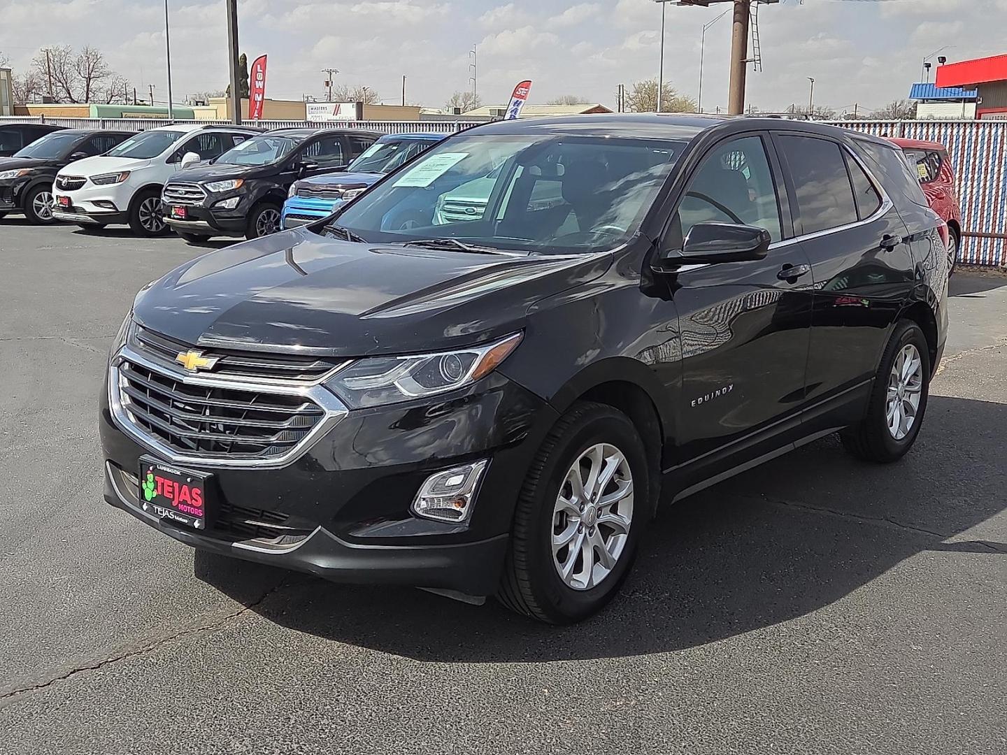 2018 Mosaic Black Metallic - GB8 /Jet Black - H1T Chevrolet Equinox LT (2GNAXJEV0J6) with an 1.5L I-4 gasoline direct injection, DOHC, VVT variable valve control, intercooled turbo, regular unleaded, engine with 170HP engine, located at 4110 Avenue Q, Lubbock, 79412, 33.556553, -101.855820 - 03/10/2026 KEY IN ENVELOPE GOD - Photo#4